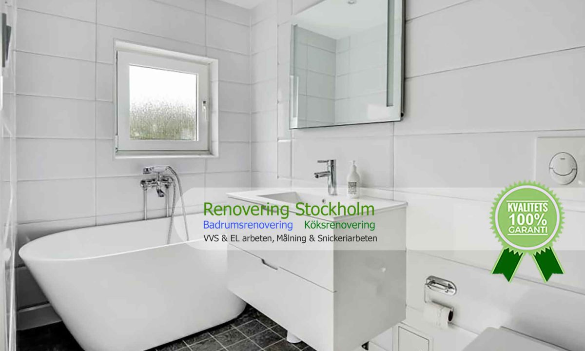 renovering Stockholm