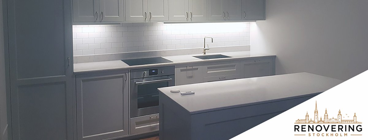 Ikea‑kök med specialluckor – köksrenovering 