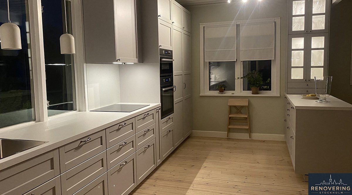 Köksrenovering i Stockholm