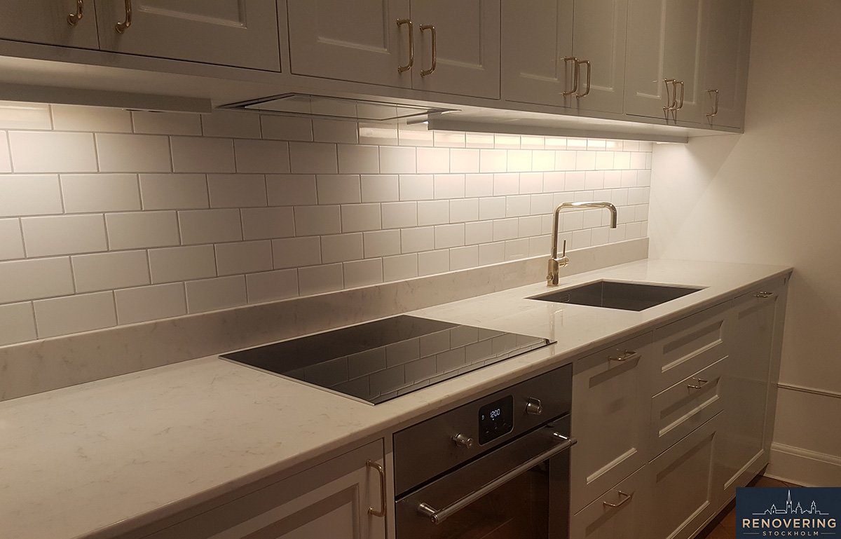 Ikea‑kök med specialluckor – köksrenovering 